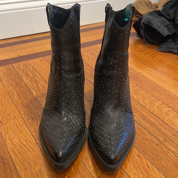 Emanuele Crasto leather boots with box. - Picture 3 of 4